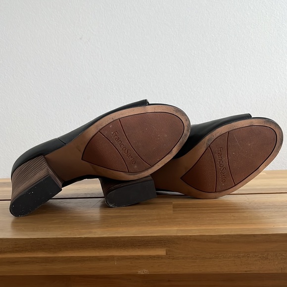 Franco Sarto leather Heeled Sandal 8M - Picture 8 of 8